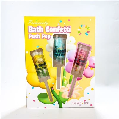 Конфетти для ванны Push Pop